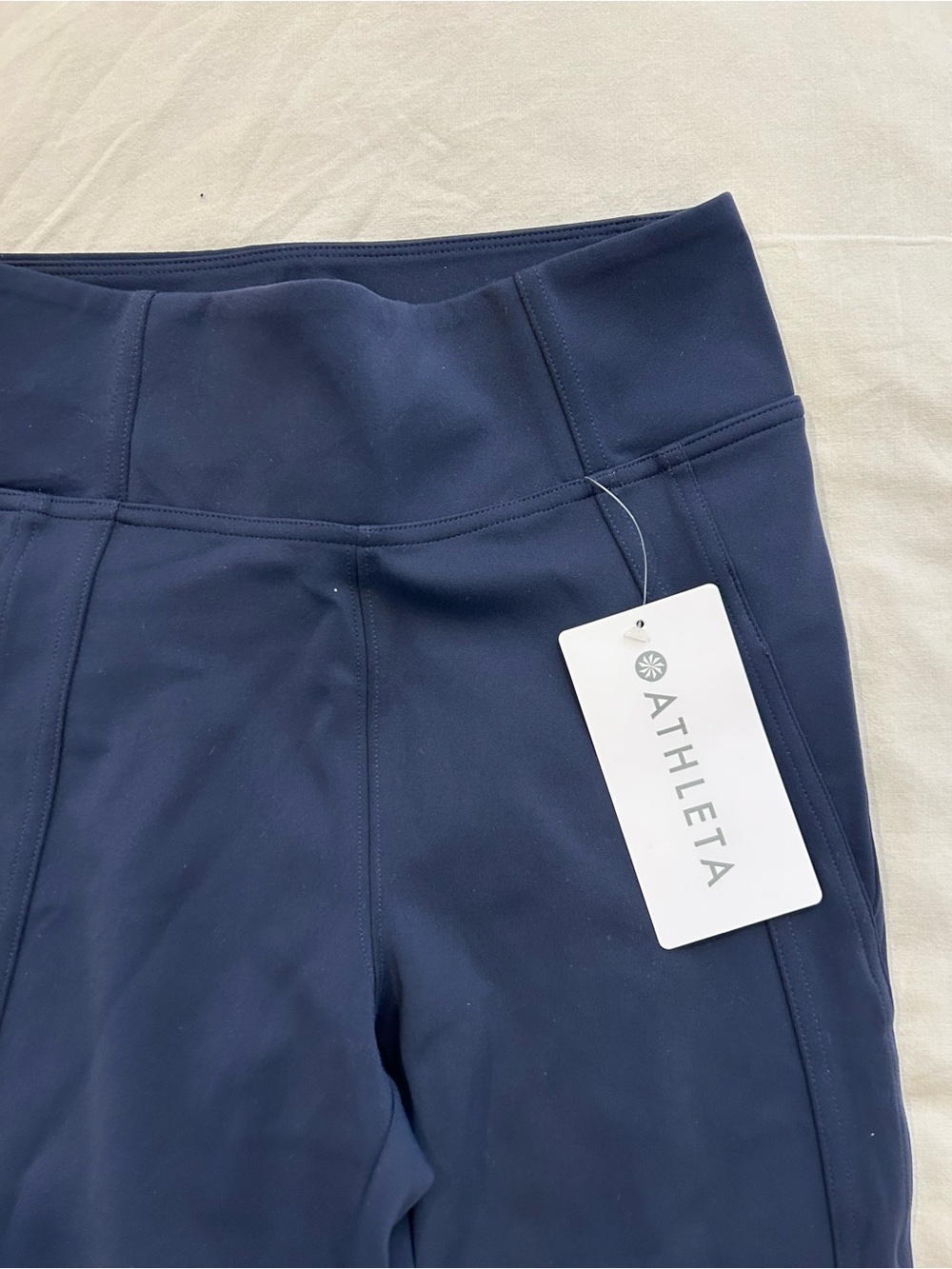 Athleta Women’s Navy High-Rise Delaney Skyline Tigh